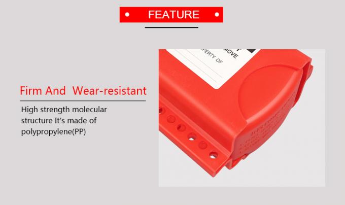Dispositivos ajustáveis personalizados BOSHI do fechamento da válvula de bola da segurança da cor