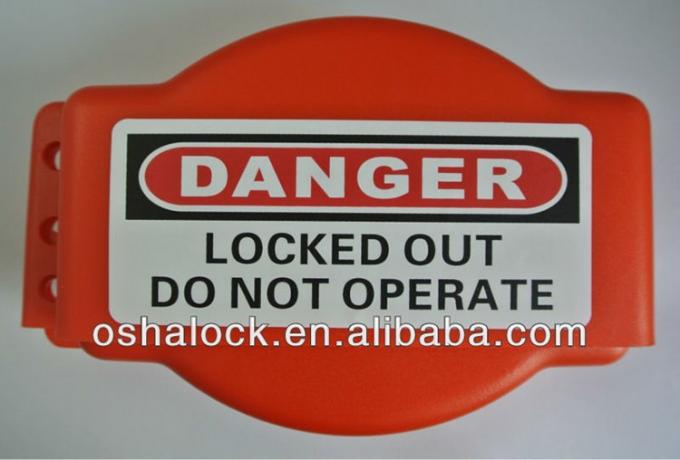 Fechamento ajustável da válvula de porta da segurança da segurança do local de trabalho dos dispositivos do fechamento de Brady